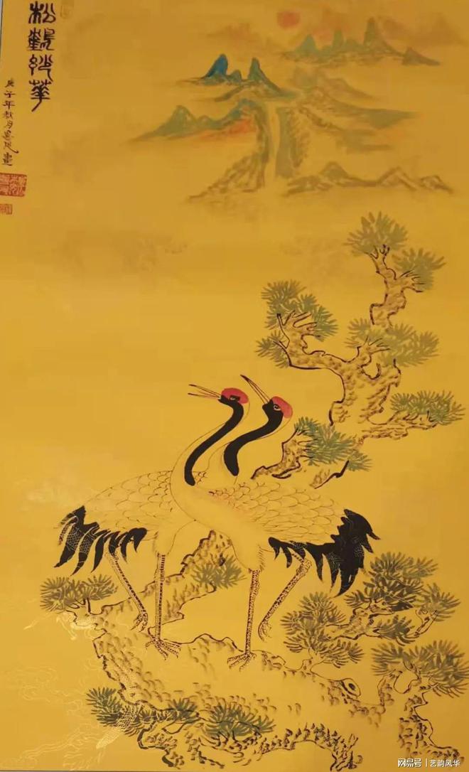 深入探寻鹤弘美的艺术之美：现代情感在中国水墨画中的流动与共鸣