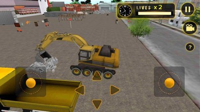 挖掘机模拟挖掘机游戏_手机游戏《模拟挖掘机》_手机游戏模拟挖掘机